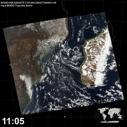 Level 1B Image at: 1105 UTC