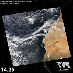 Level 1B Image at: 1435 UTC