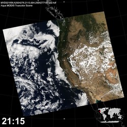 Level 1B Image at: 2115 UTC