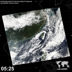 Level 1B Image at: 0525 UTC