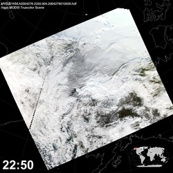 Level 1B Image at: 2250 UTC