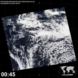 Level 1B Image at: 0045 UTC