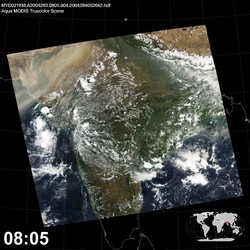 Level 1B Image at: 0805 UTC