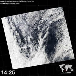 Level 1B Image at: 1425 UTC