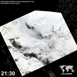 Level 1B Image at: 2130 UTC