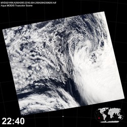 Level 1B Image at: 2240 UTC