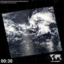 Level 1B Image at: 0030 UTC