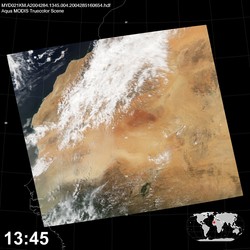 Level 1B Image at: 1345 UTC