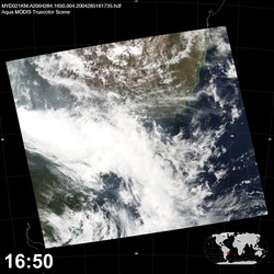 Level 1B Image at: 1650 UTC