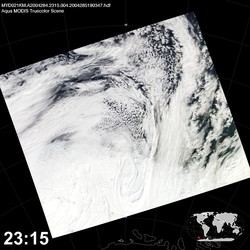 Level 1B Image at: 2315 UTC