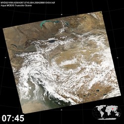 Level 1B Image at: 0745 UTC