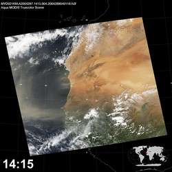 Level 1B Image at: 1415 UTC