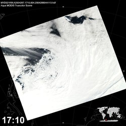 Level 1B Image at: 1710 UTC