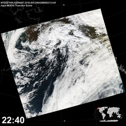 Level 1B Image at: 2240 UTC