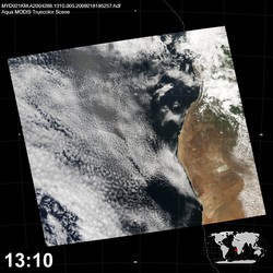 Level 1B Image at: 1310 UTC