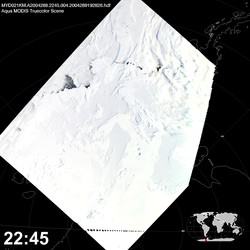 Level 1B Image at: 2245 UTC