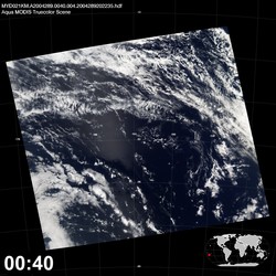 Level 1B Image at: 0040 UTC