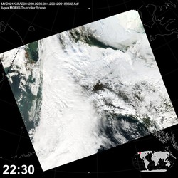 Level 1B Image at: 2230 UTC