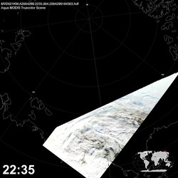 Level 1B Image at: 2235 UTC