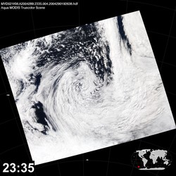 Level 1B Image at: 2335 UTC