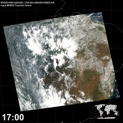 Level 1B Image at: 1700 UTC