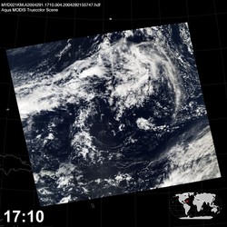 Level 1B Image at: 1710 UTC