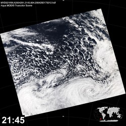 Level 1B Image at: 2145 UTC