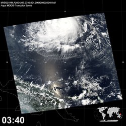 Level 1B Image at: 0340 UTC