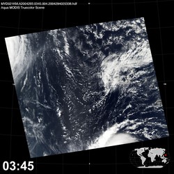 Level 1B Image at: 0345 UTC