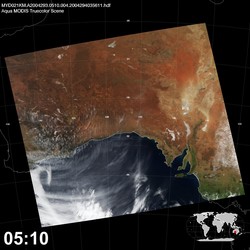 Level 1B Image at: 0510 UTC