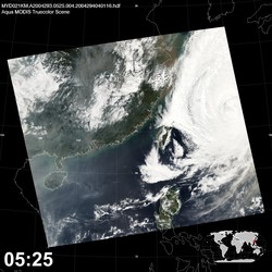 Level 1B Image at: 0525 UTC