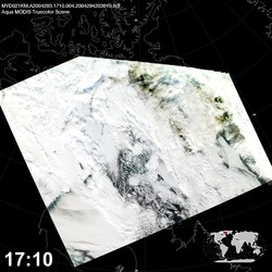 Level 1B Image at: 1710 UTC