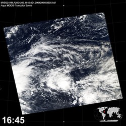 Level 1B Image at: 1645 UTC