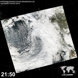 Level 1B Image at: 2150 UTC