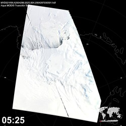 Level 1B Image at: 0525 UTC