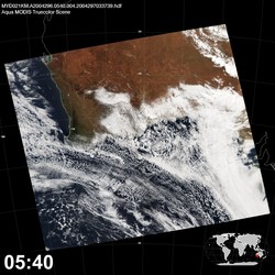 Level 1B Image at: 0540 UTC