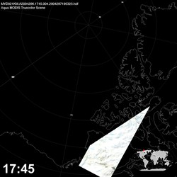 Level 1B Image at: 1745 UTC