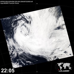 Level 1B Image at: 2205 UTC