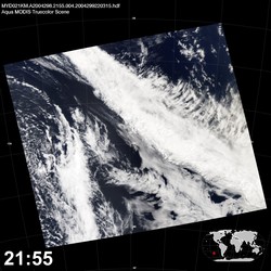 Level 1B Image at: 2155 UTC