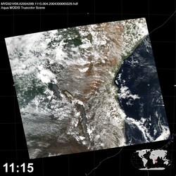 Level 1B Image at: 1115 UTC