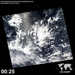 Level 1B Image at: 0025 UTC