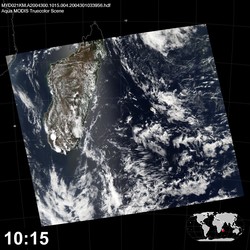 Level 1B Image at: 1015 UTC