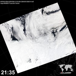 Level 1B Image at: 2135 UTC