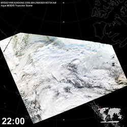 Level 1B Image at: 2200 UTC