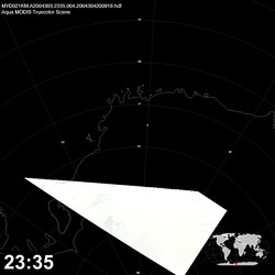 Level 1B Image at: 2335 UTC