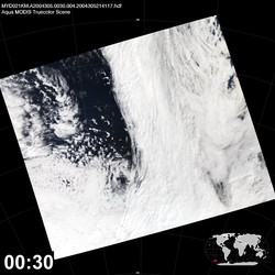 Level 1B Image at: 0030 UTC