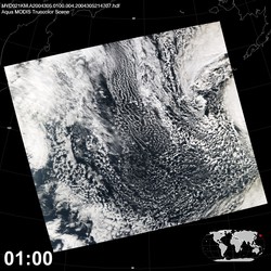 Level 1B Image at: 0100 UTC