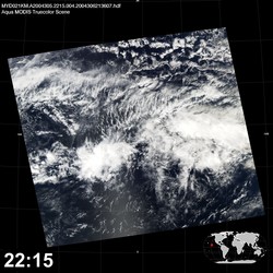 Level 1B Image at: 2215 UTC