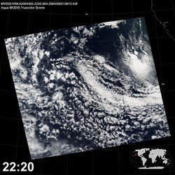 Level 1B Image at: 2220 UTC