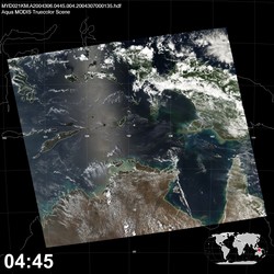 Level 1B Image at: 0445 UTC